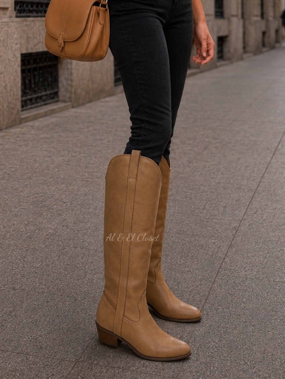 Universal Thread Sommer Knee High Boots Women’s Sz 8 Light Brown Memory Foam NWB